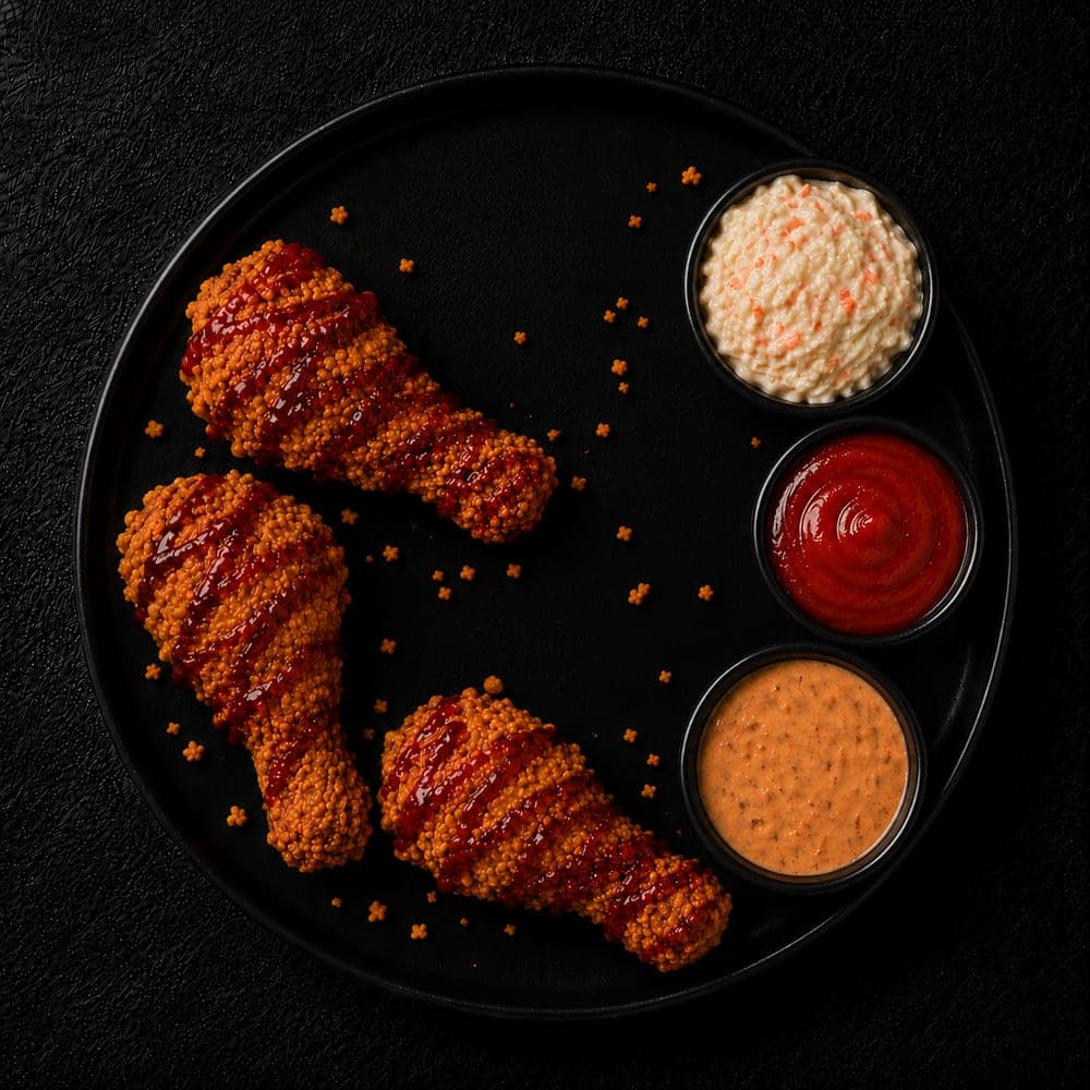 Hot n Crispy Barbecue Drum Sticks (3 pcs)