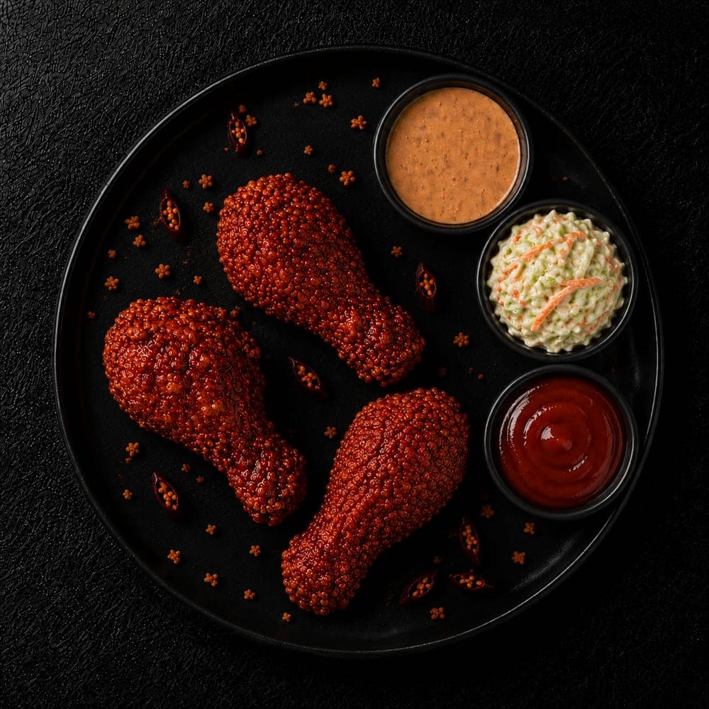 Hot n Crispy Chatpata Drum Sticks (3 pcs)