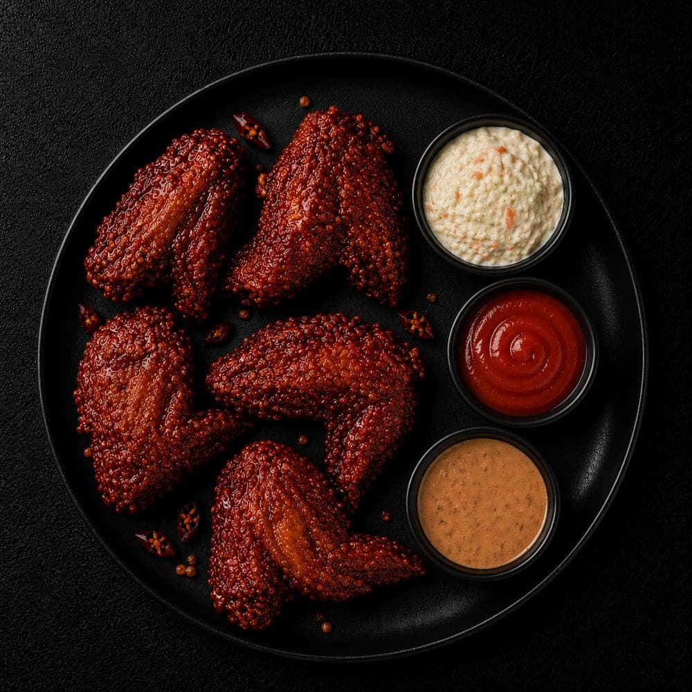 Hot n Crispy Chatpata Wings (5 pcs)