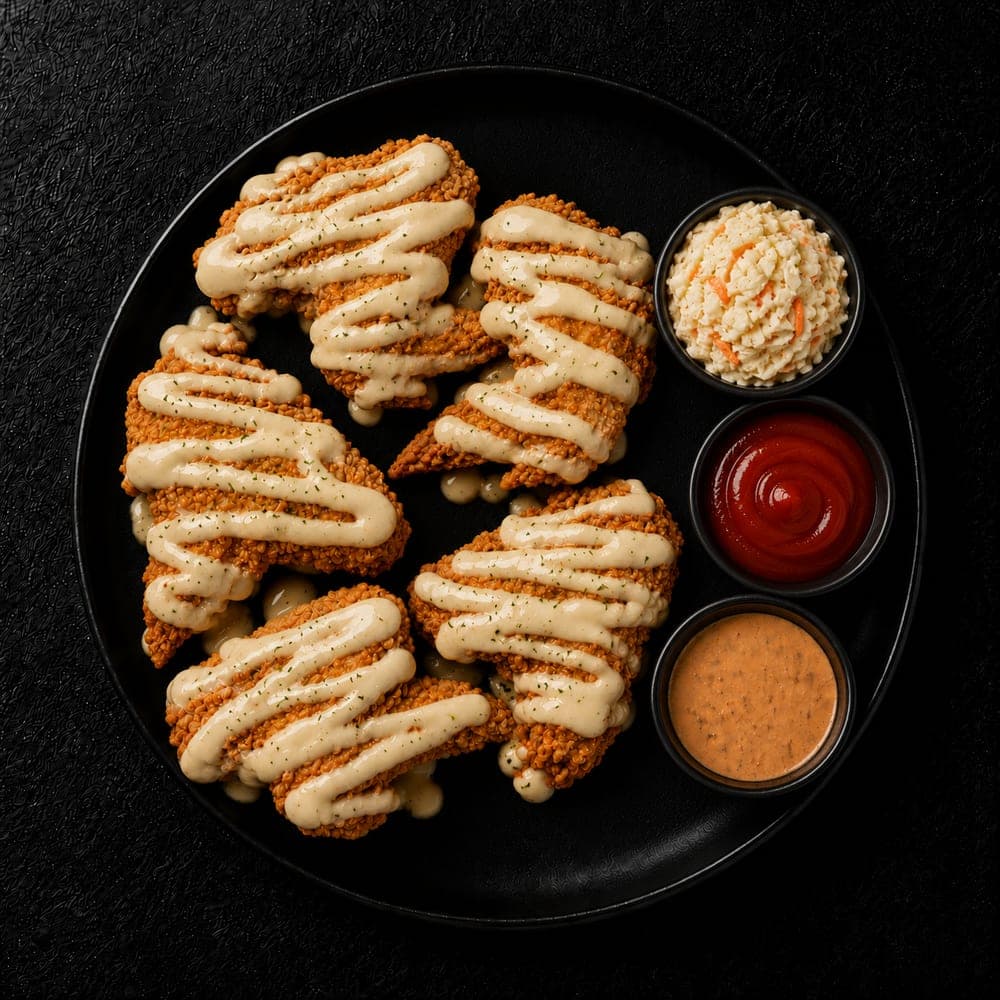Hot n Crispy Mayo Wings (5 pcs)