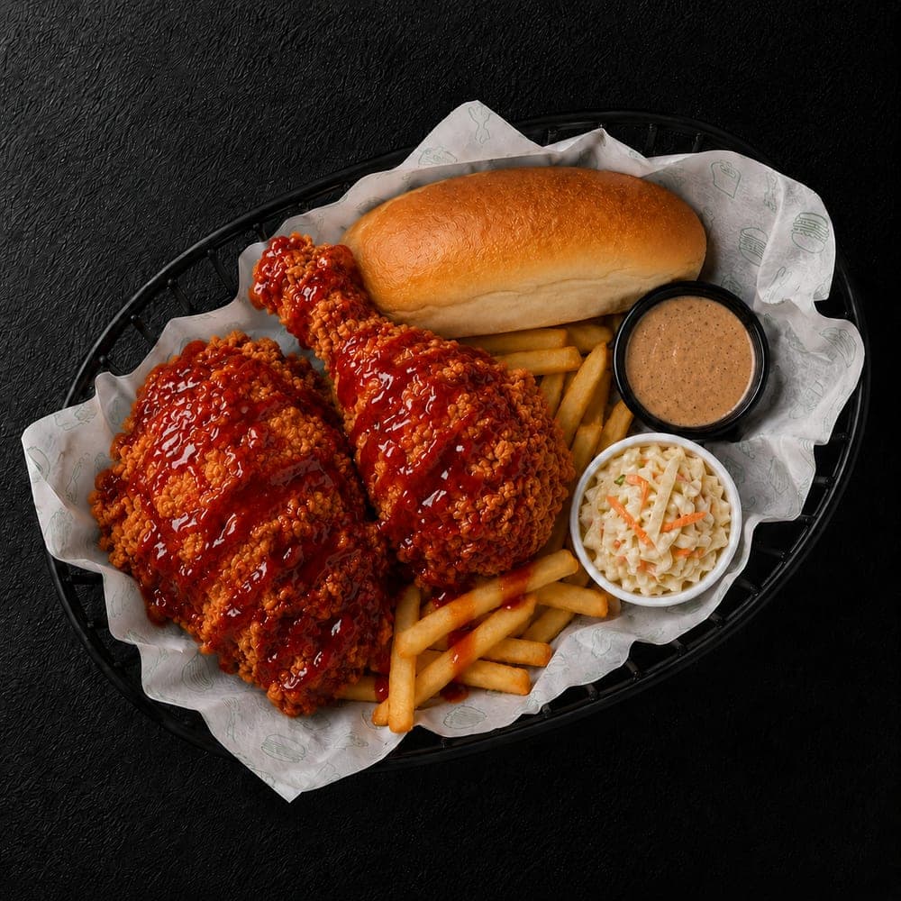 Chicken Chatpata Broast Qtr Leg/Chest
