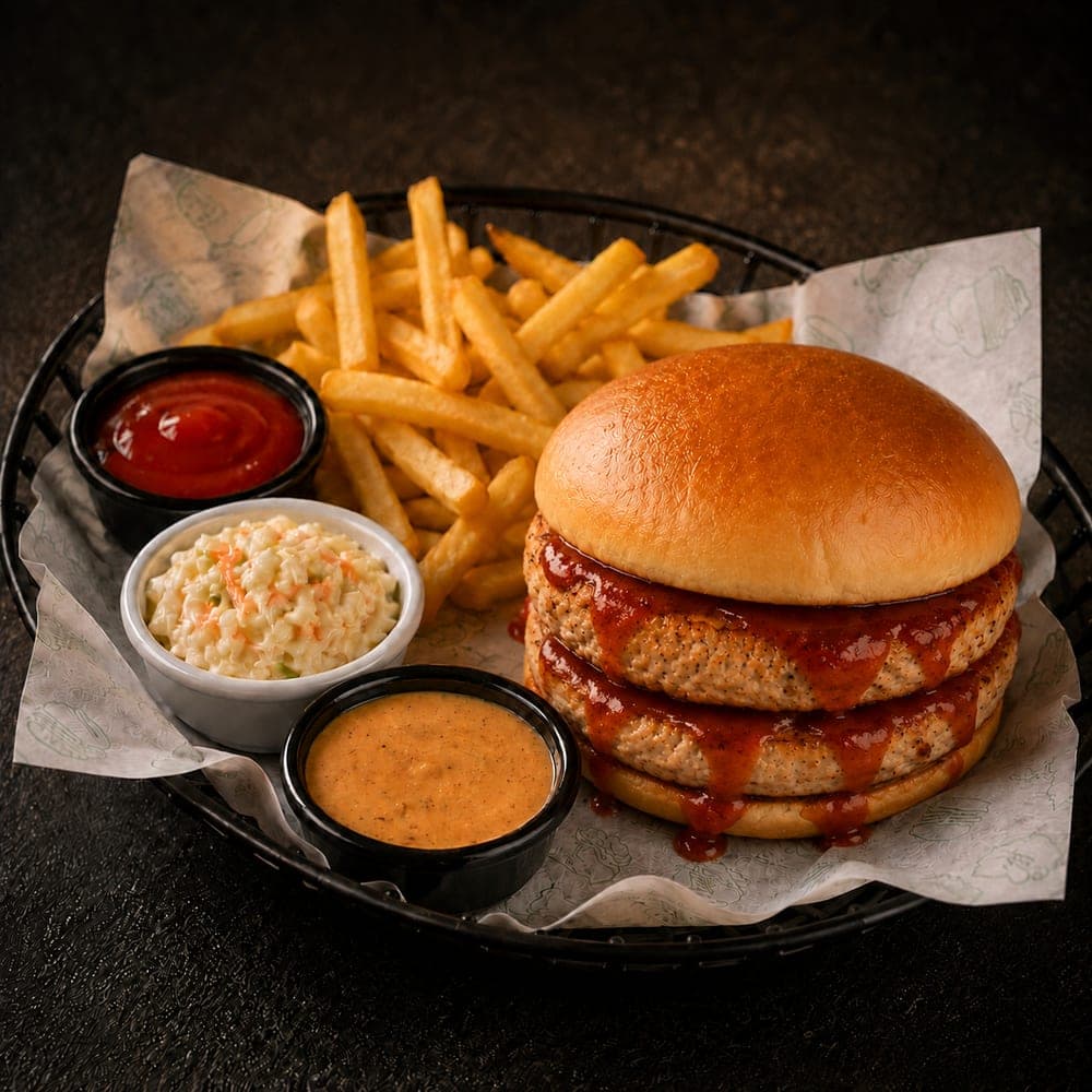 Chicken Burger (Double Patty)