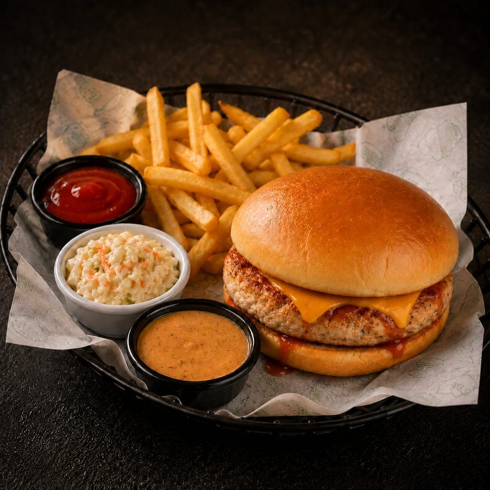 Chicken Cheese Burger
