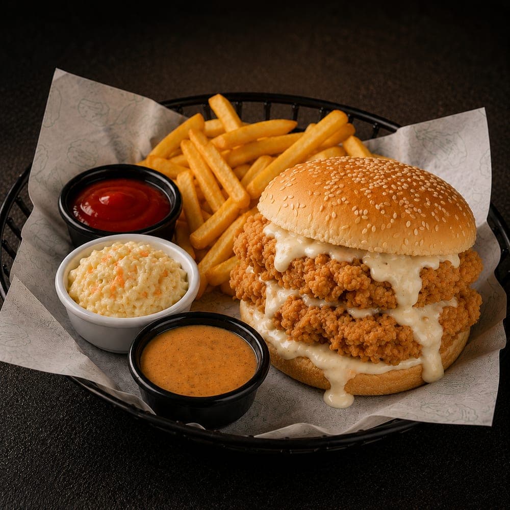 Chicken Zinger Burger (Double Patty)