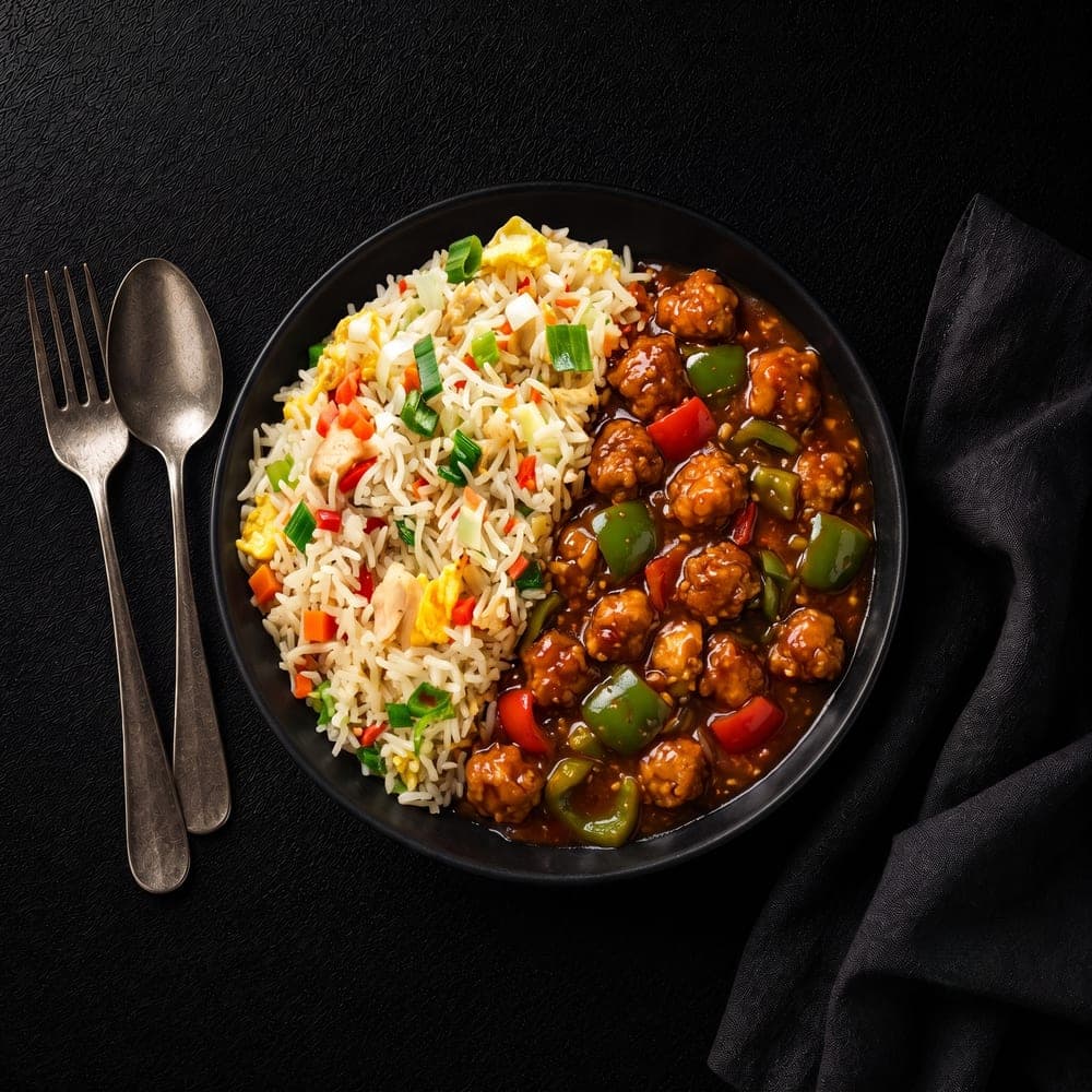 Chicken Shashlik with Rice