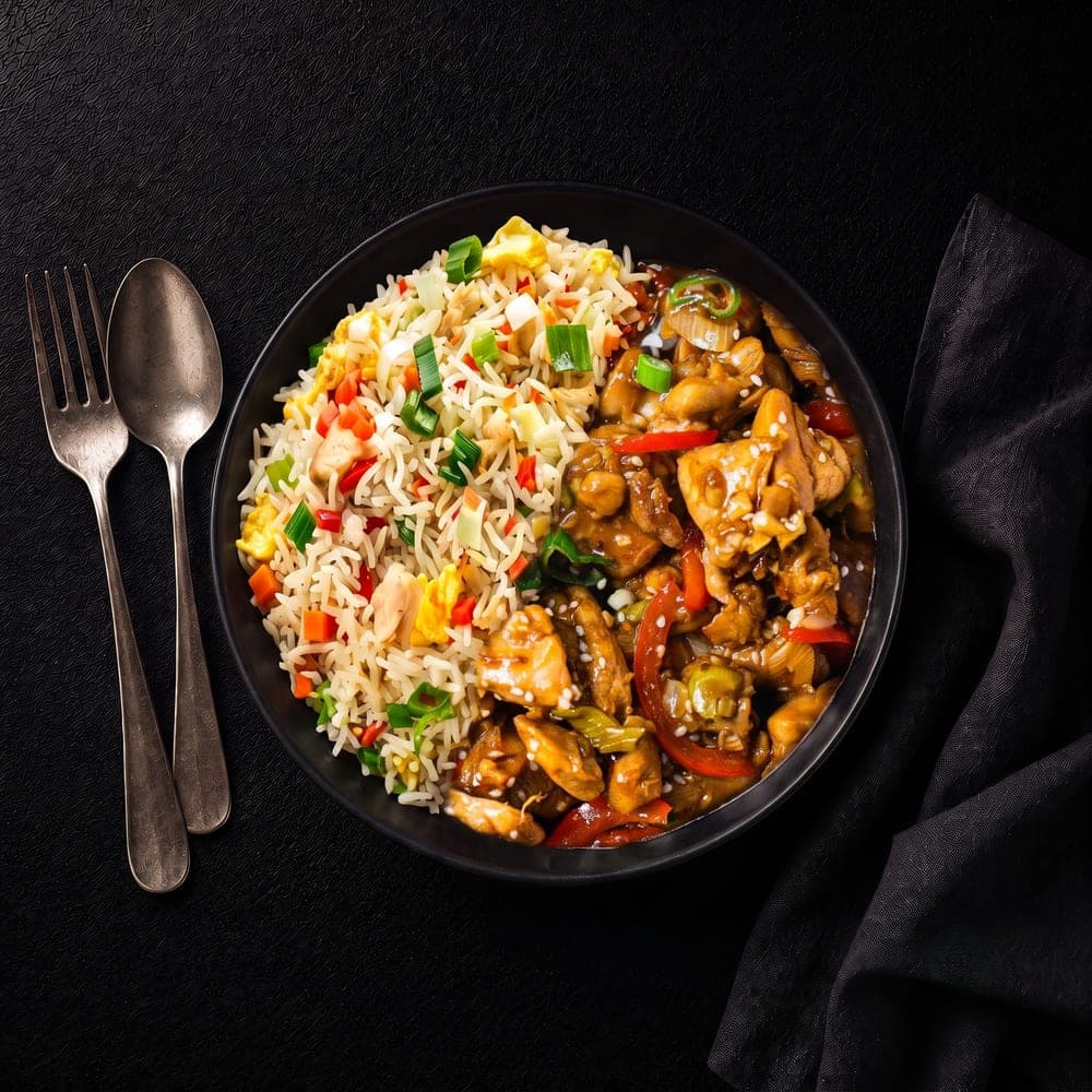 Garlic Chicken with Rice