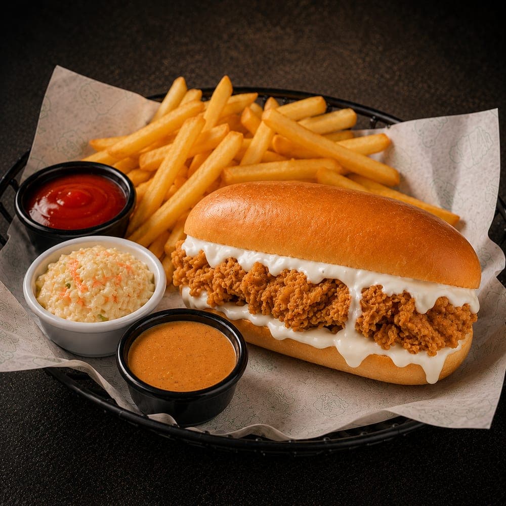 Chicken Zinger Sub Burger