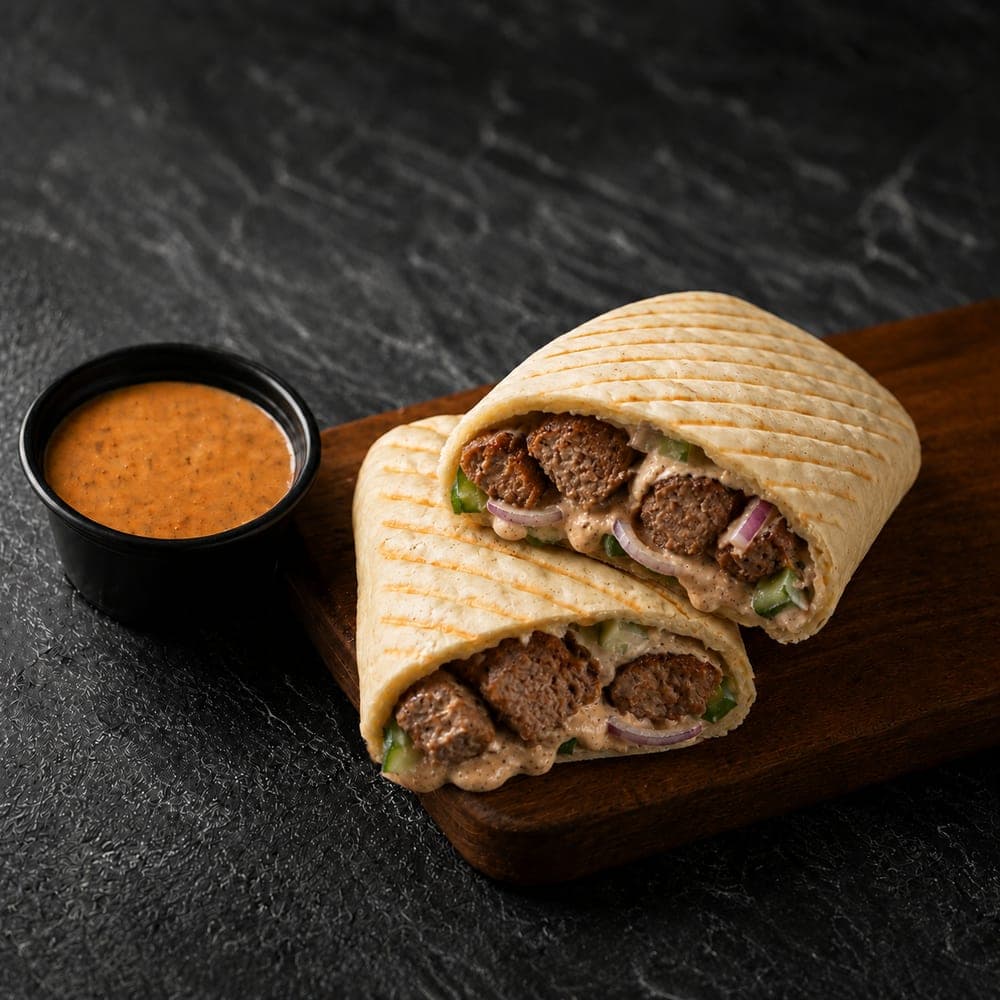 Beef Kebab Pita Wrap