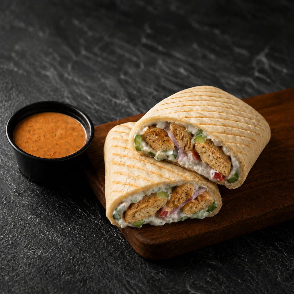 Chicken Reshmi Kebab Pita Wrap