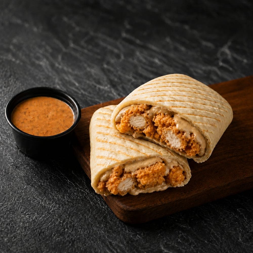 Crispy Zinger Pita Wrap